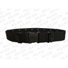 Cinturone Tattico Nero H 5,50 cm con Fibbia di sicurezza